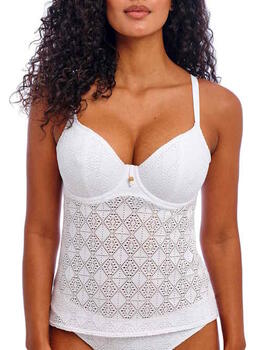 Freya Swim Nomad Nights White Tankini Top