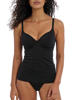 Freya Swim Jewel Cove Black Tankini Top