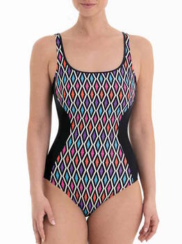 Anita Care Togo Black/Multicolor Prosthetic Swimsuit
