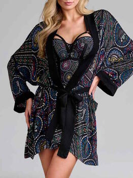 Marlies Dekkers Swimwear Ecclesia  Black/Print Kimono