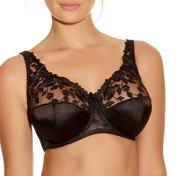 Fantasy Lingerie Belle Black Non-padded bra