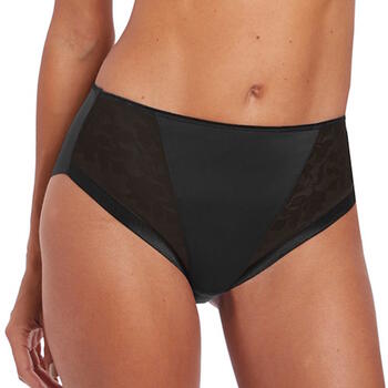 Fantasy Lingerie Illusion Black Brief