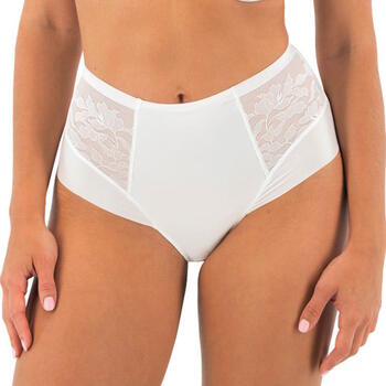 Fantasy Lingerie Illusion White High Waist Brief