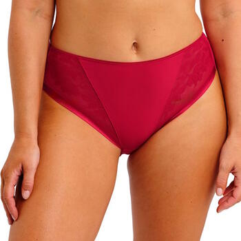 Fantasy Lingerie Illusion Red Brief