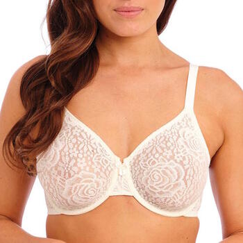 Wacoal Lingerie Halo Lace Ivory Non-padded bra