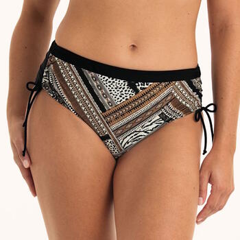 Anita Swimwear Nina Black/Print Bikini Brief
