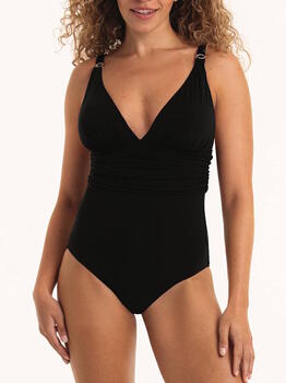 Rosa Faia Swimwear Pure Suit Luxe Black Bathingsuit