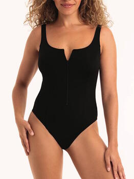 Rosa Faia Swimwear Alexa Black Bathingsuit