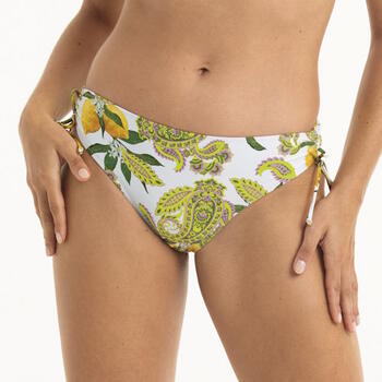 Rosa Faia Swimwear Lorie White/Print Bikini Brief
