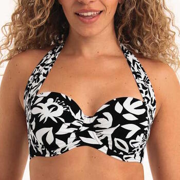 Rosa Faia Swimwear Catalina Black/White Padded Bikini Bra