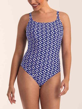 Anita Care Carini Blue Prosthetic Swimsuit