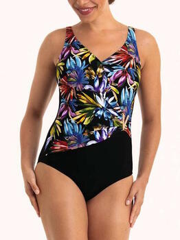 Anita Care Teresina Black/Print Prosthetic Swimsuit