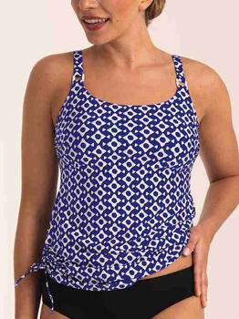Anita Care Latina Blue Prosthetic Tankini