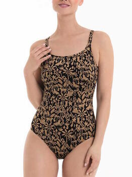 Anita Care Merritt Black/Print Prosthetic Swimsuit