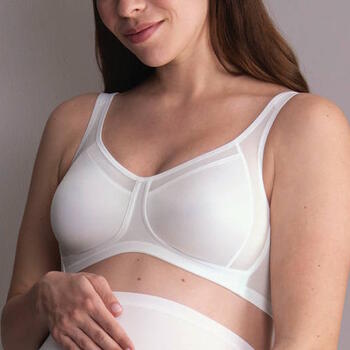 Anita Maternity Basic White Pregnancy bra