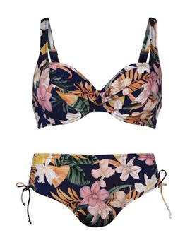 Rosa Faia Swimwear Hermine Blue/Print Set