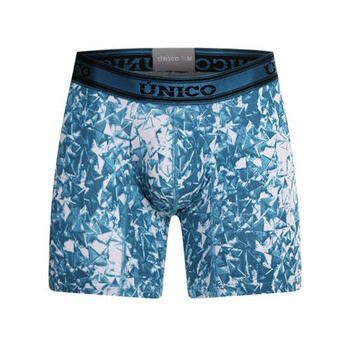 Mundo Unico Triza White/Print Cotton Boxer Short