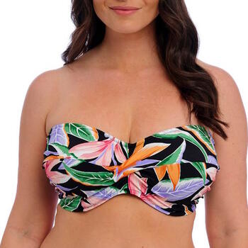 Fantasy Swim Mykonos Cove Black Soft-Cup Bikini Bra
