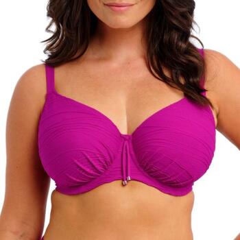 Fantasy Swim Beach Waves Fuchsia Soft-Cup Bikini Bra