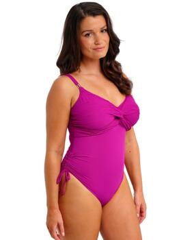 Fantasy Swim Beach Waves Fuchsia Bathingsuit
