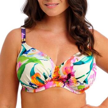 Fantasy Swim Iguazu Falls White/Print Soft-Cup Bikini Bra