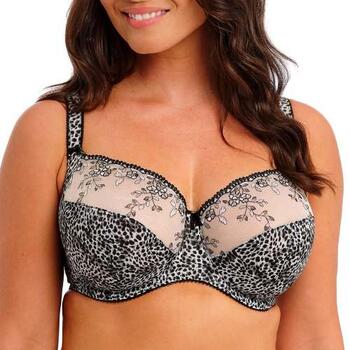 Fantasy Lingerie Lindsey Black/Print Non-padded bra