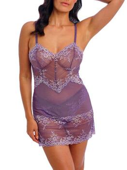 Wacoal Lingerie Embrace Lace Purple Slipdress