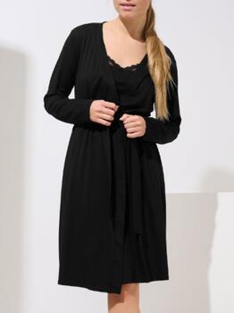 Lisca Evelyn Black Kimono