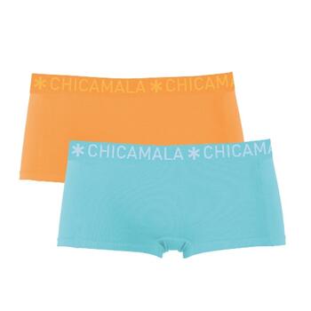 Chicamala Solid Orange Short