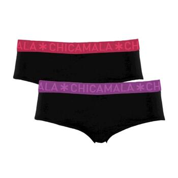 Chicamala Solid Black Brief