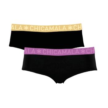 Chicamala Solid Black Brief