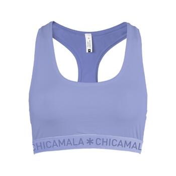 Chicamala Solid Purple Non-padded bra
