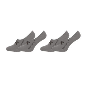 Muchachomalo Solid  Grey Footies
