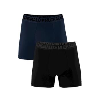 Muchachomalo Bamboo Black/Blue Bamboo Boxer Short