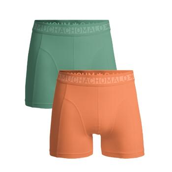 Muchachomalo Solid  Orange Boxer Short