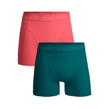 Muchachomalo Solid  Green/Pink Boxer Short