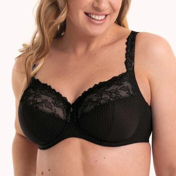 Rosa Faia Eloise Black Non-padded bra