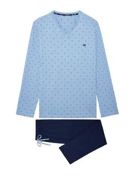 HOM Walter Blue Pajama