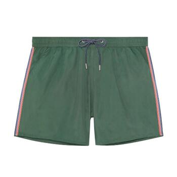 HOM Swimwear Nautical Cup Khaki Swimshort