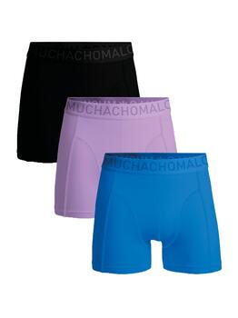 Muchachomalo Solid  Black Sport Boxershort