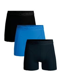 Muchachomalo Solid  Black Sport Boxershort