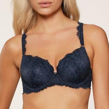LingaDore Sparkling Blue Navy BLue Padded Bra