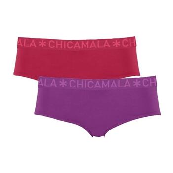 Chicamala Solid Purple Brief