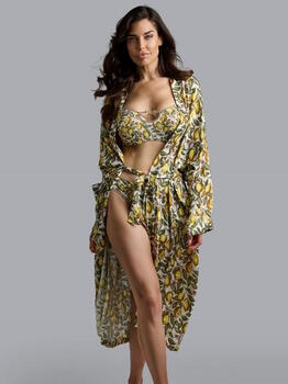 Marlies Dekkerssample Mambo Yellow/Print Kimono