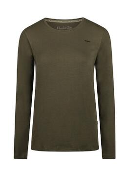 Charlie Choe Lovely Nights Green Pyjama Shirt