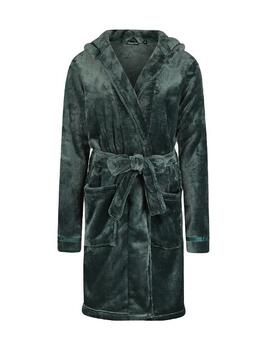 Charlie Choe Cozy Days Green Bathrobe