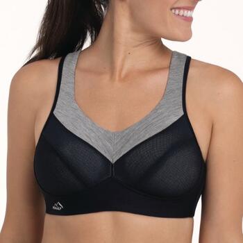 Anita Active Sport Tights Compression PanAlp Black/Grey Sport Bra