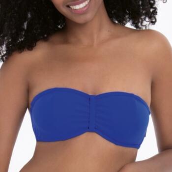 Rosa Faia Swimwear Ella Blue Soft-Cup Bikini Bra