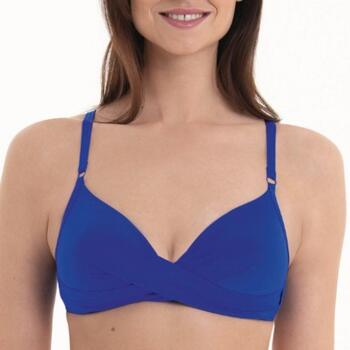 Rosa Faia Swimwear Maja Blue Padded Bikini Bra