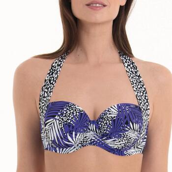 Rosa Faia Swimwear Catalina Black/White Padded Bikini Bra